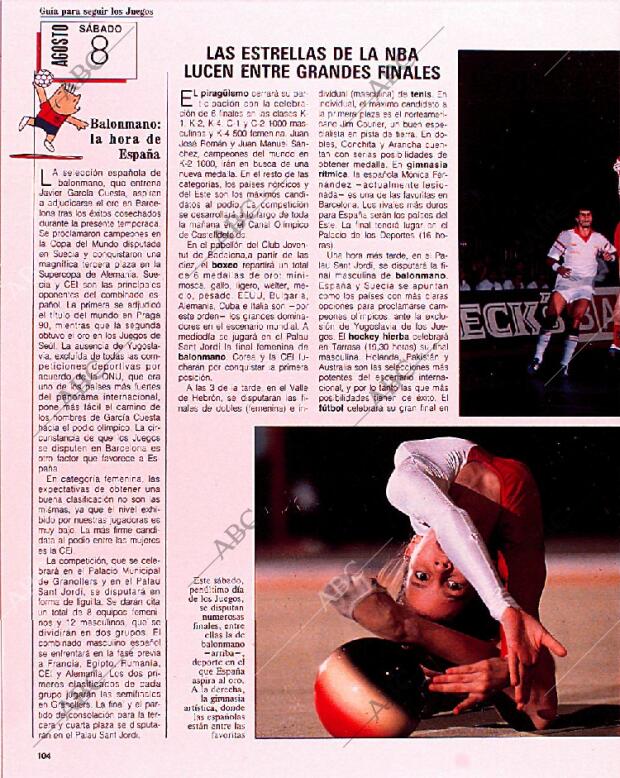 BLANCO Y NEGRO MADRID 12-07-1992 página 108