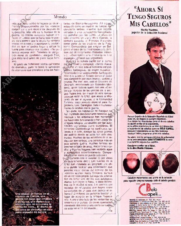 BLANCO Y NEGRO MADRID 12-07-1992 página 25