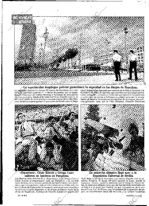 ABC MADRID 14-07-1992 página 10