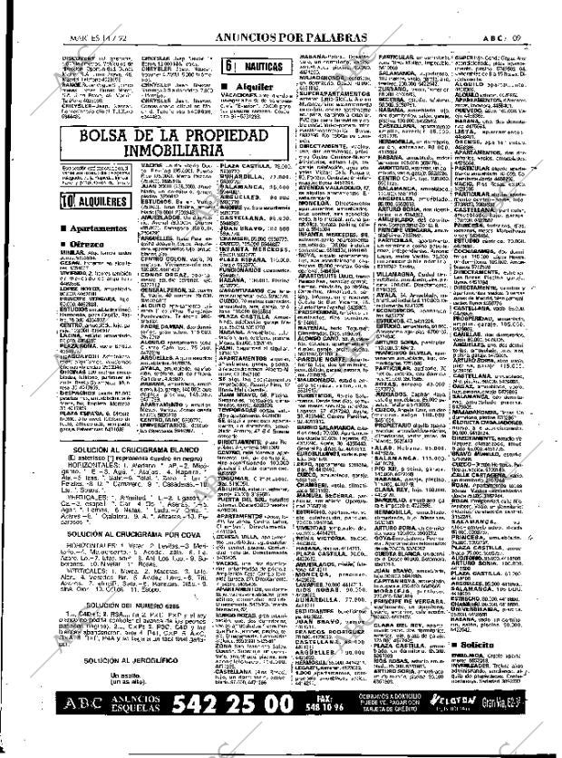 ABC MADRID 14-07-1992 página 109