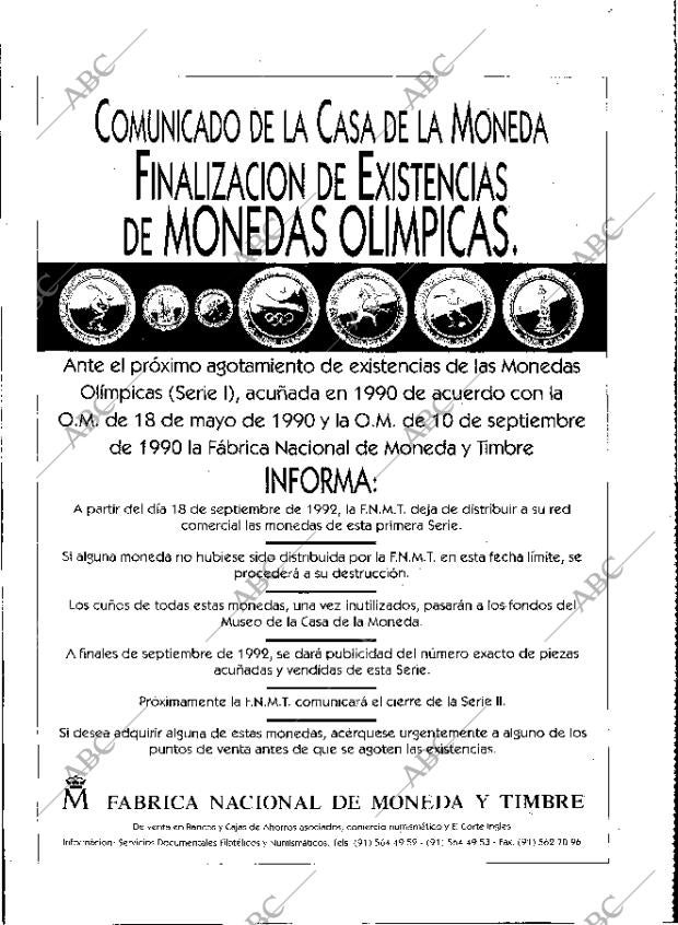 ABC MADRID 14-07-1992 página 13