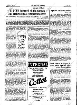 ABC MADRID 14-07-1992 página 33