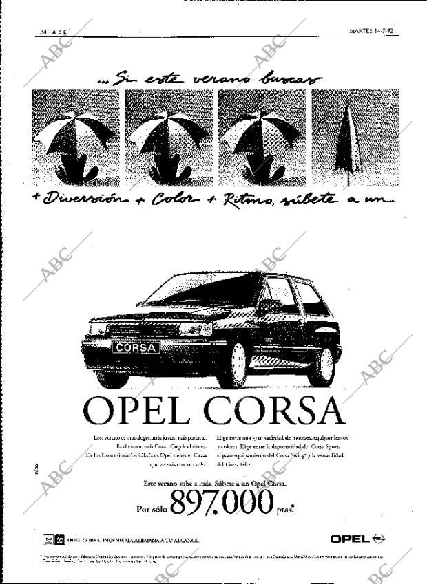ABC MADRID 14-07-1992 página 34