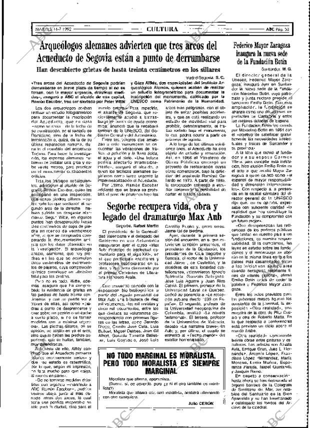 ABC MADRID 14-07-1992 página 53