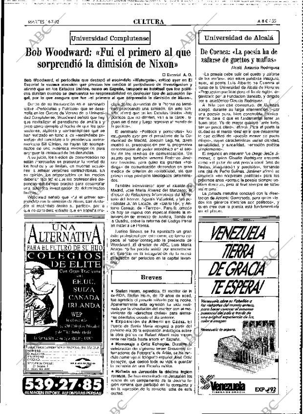 ABC MADRID 14-07-1992 página 55