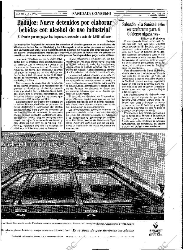 ABC MADRID 14-07-1992 página 59