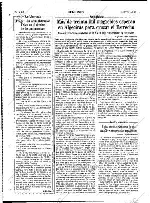 ABC MADRID 14-07-1992 página 74
