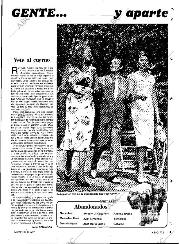 ABC MADRID 19-07-1992 página 133