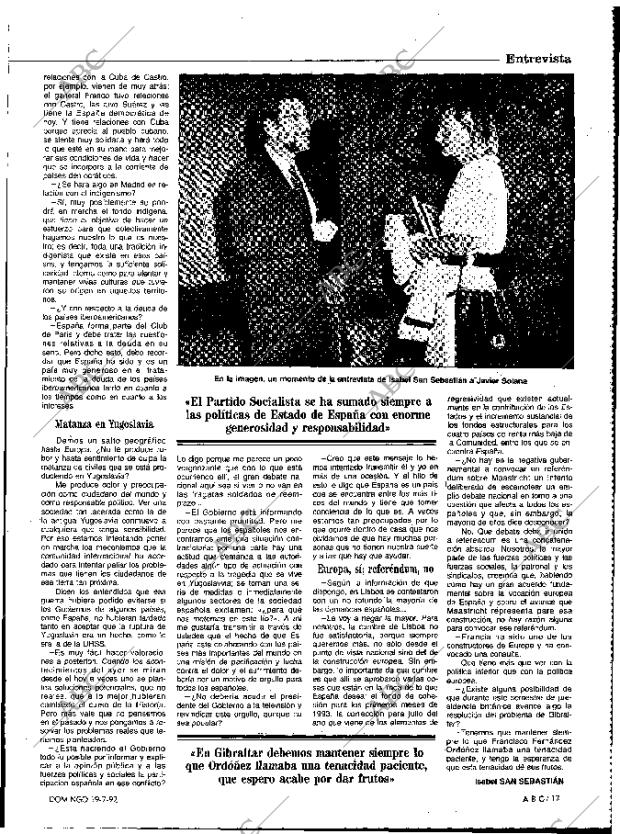 ABC MADRID 19-07-1992 página 17