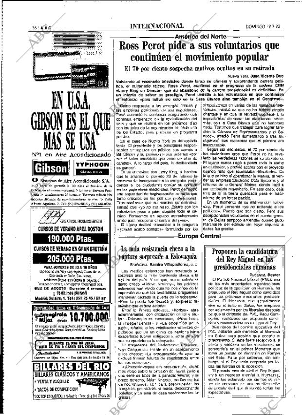 ABC MADRID 19-07-1992 página 36