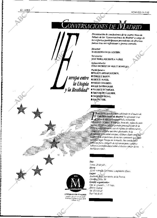 ABC MADRID 19-07-1992 página 60