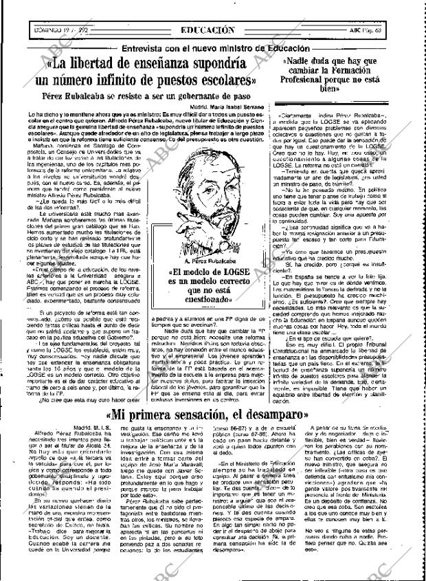 ABC MADRID 19-07-1992 página 63