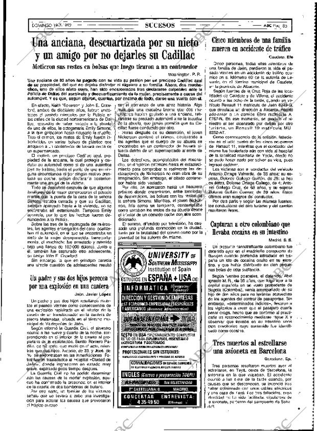 ABC MADRID 19-07-1992 página 83