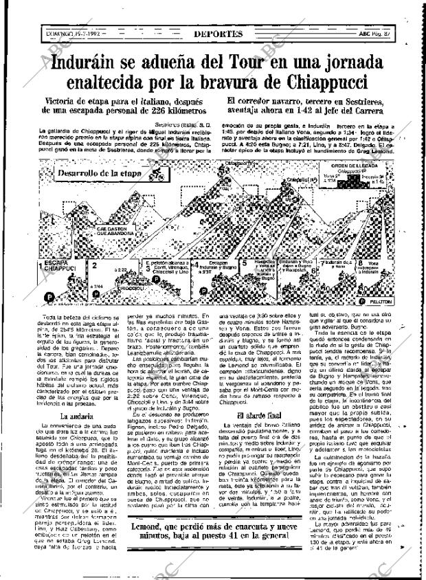 ABC MADRID 19-07-1992 página 87