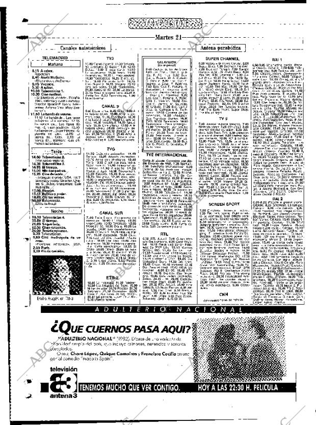 ABC MADRID 21-07-1992 página 118