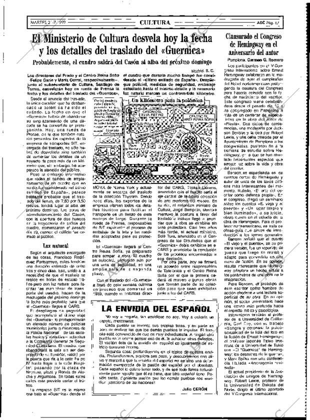 ABC MADRID 21-07-1992 página 47