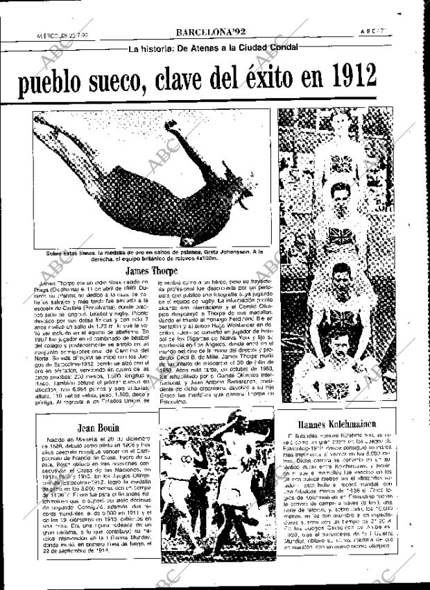 ABC MADRID 22-07-1992 página 71