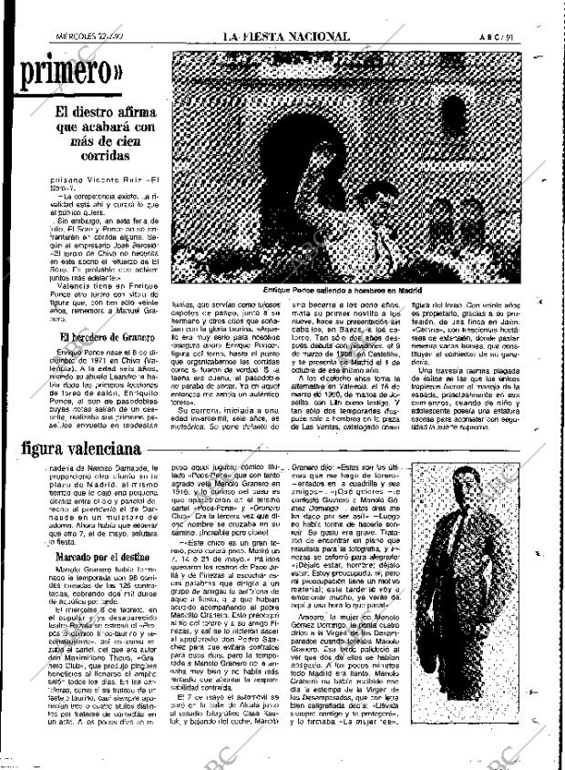 ABC MADRID 22-07-1992 página 91