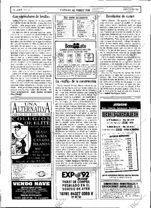 ABC SEVILLA 23-07-1992 página 14