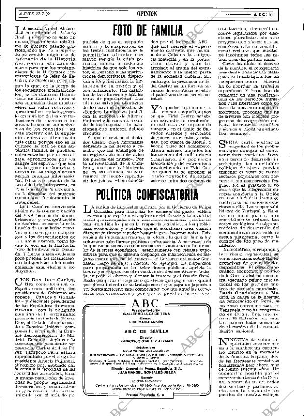 ABC SEVILLA 23-07-1992 página 15