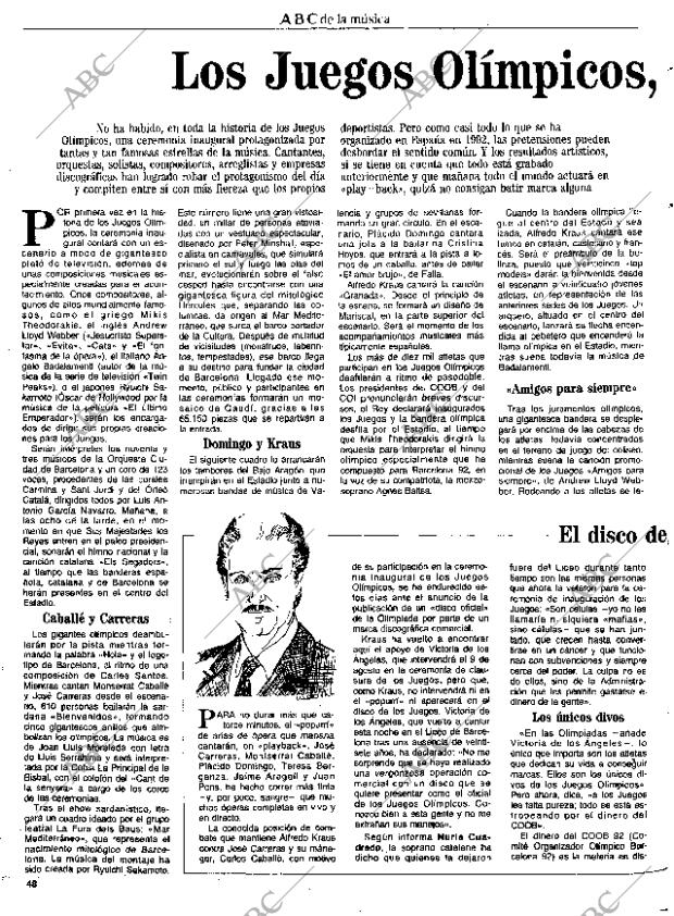 CULTURAL MADRID 24-07-1992 página 48