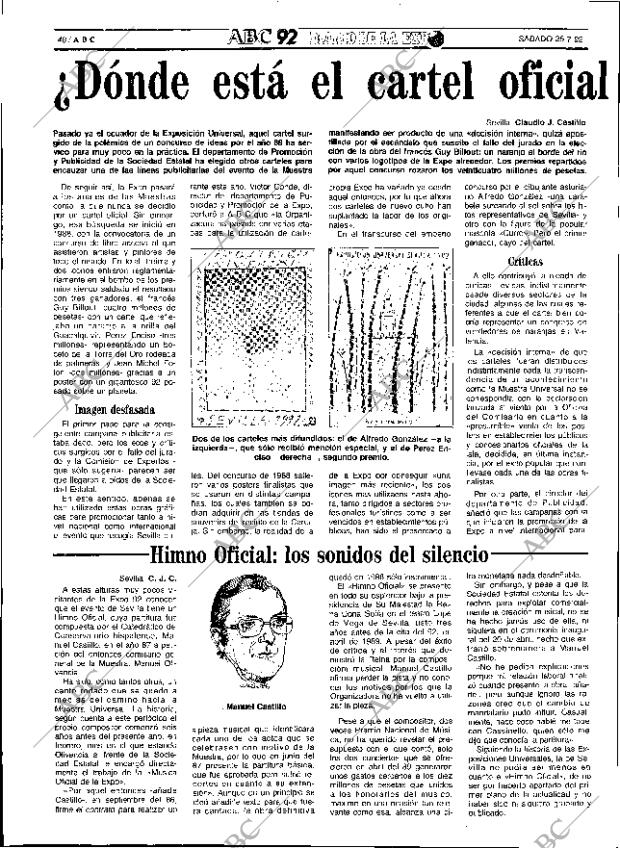 ABC SEVILLA 25-07-1992 página 48