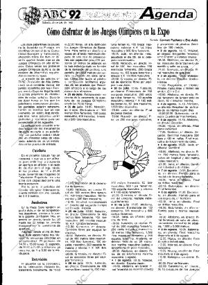 ABC SEVILLA 25-07-1992 página 55