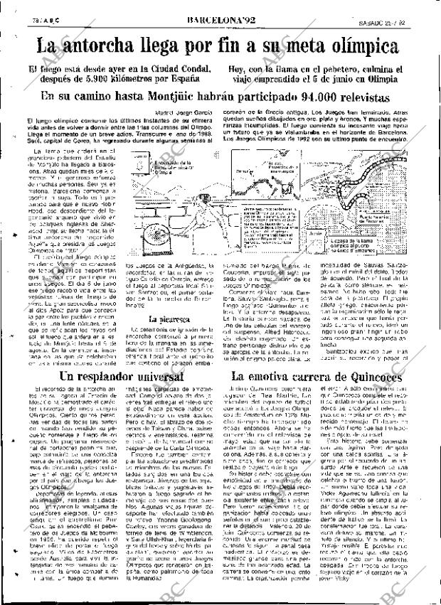 ABC SEVILLA 25-07-1992 página 78