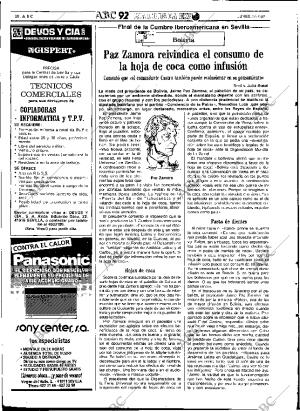 ABC SEVILLA 27-07-1992 página 58