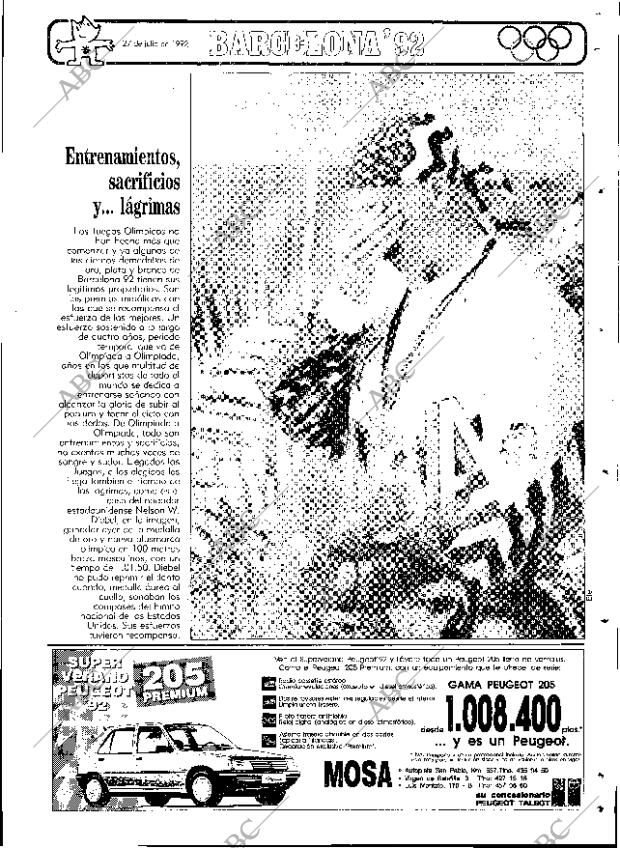ABC SEVILLA 27-07-1992 página 73