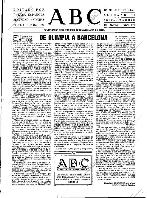 ABC MADRID 28-07-1992 página 3