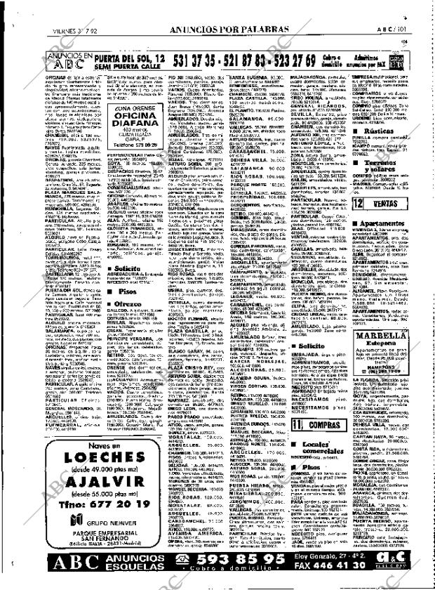 ABC MADRID 31-07-1992 página 101