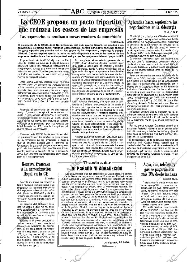 ABC MADRID 31-07-1992 página 35