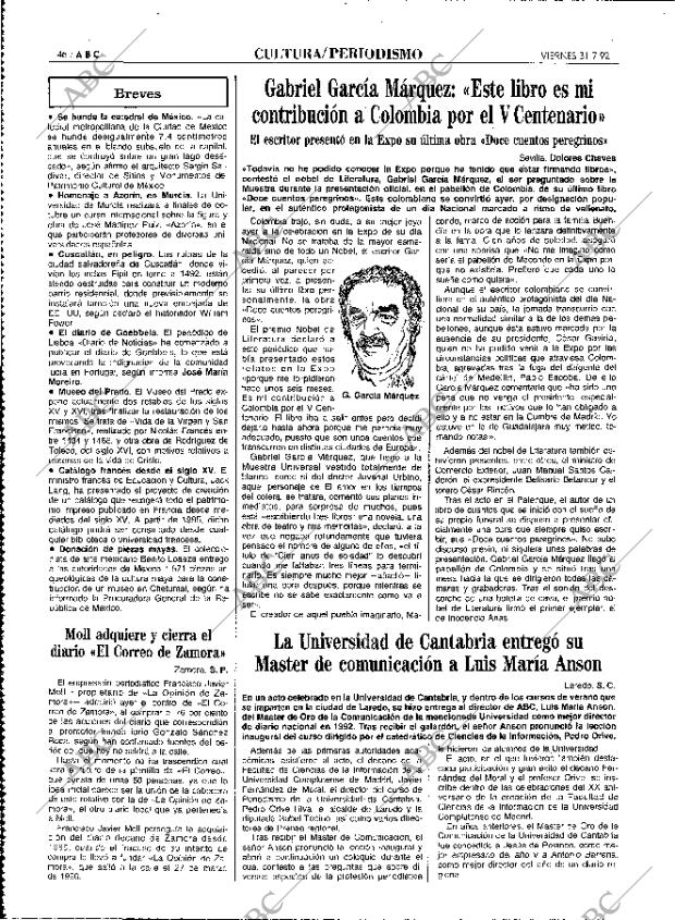 ABC MADRID 31-07-1992 página 46