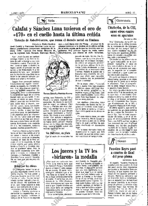 ABC MADRID 03-08-1992 página 63