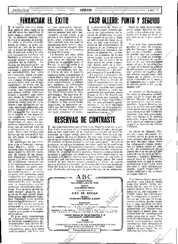 ABC SEVILLA 06-08-1992 página 13