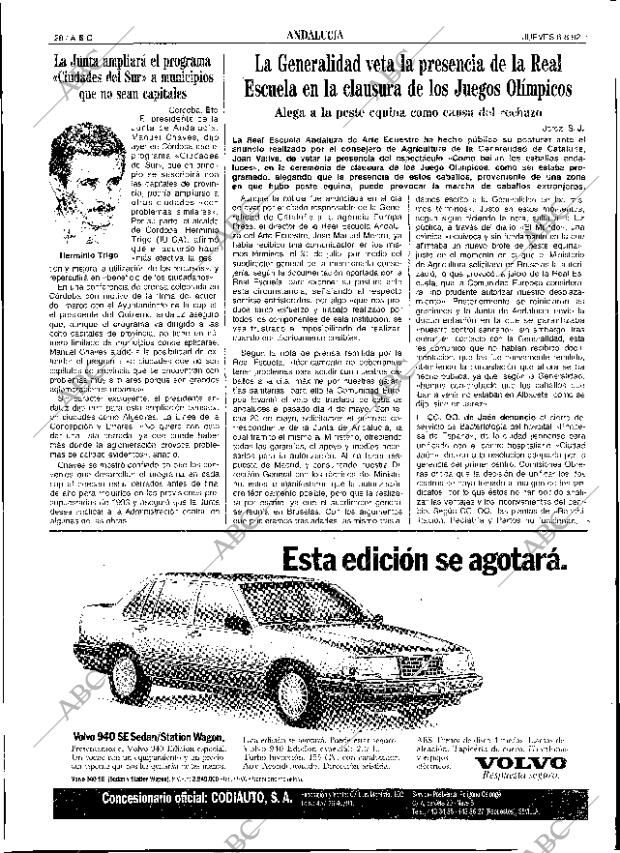 ABC SEVILLA 06-08-1992 página 28