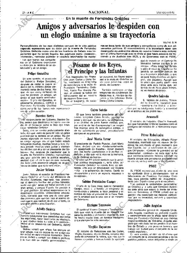 ABC MADRID 08-08-1992 página 22