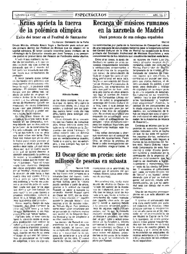 ABC MADRID 08-08-1992 página 87