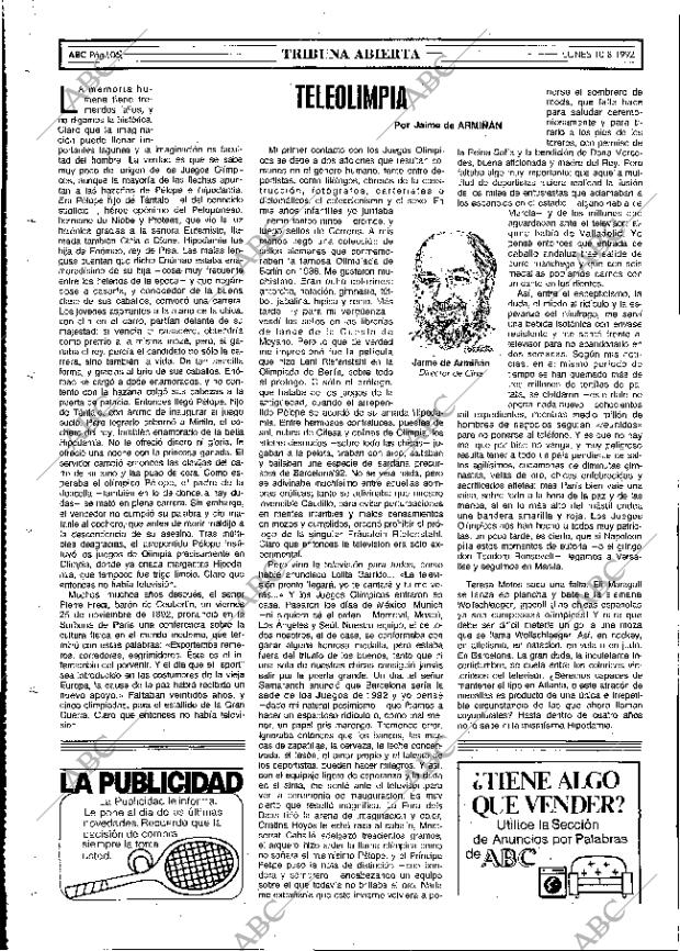 ABC MADRID 10-08-1992 página 106