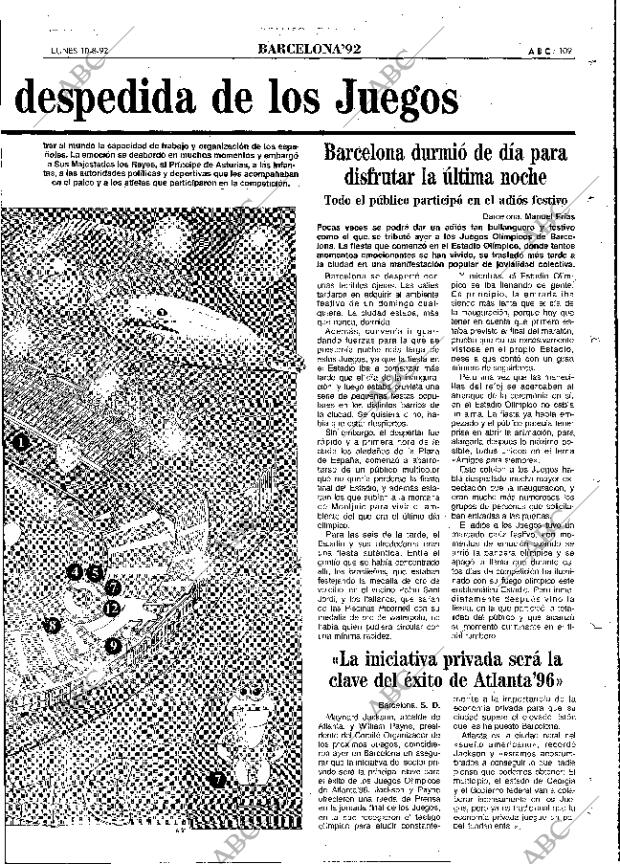 ABC MADRID 10-08-1992 página 109