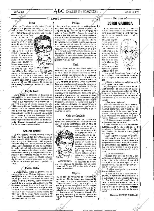 ABC MADRID 10-08-1992 página 122