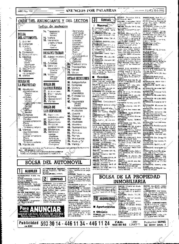ABC MADRID 10-08-1992 página 132