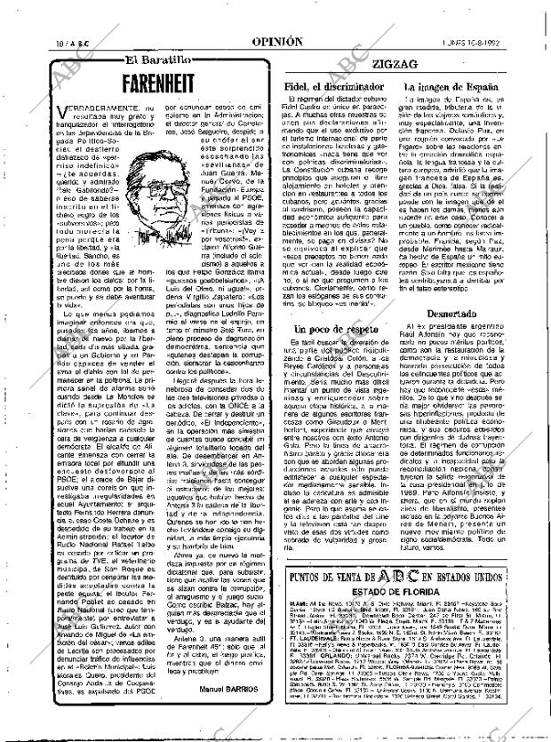 ABC MADRID 10-08-1992 página 18