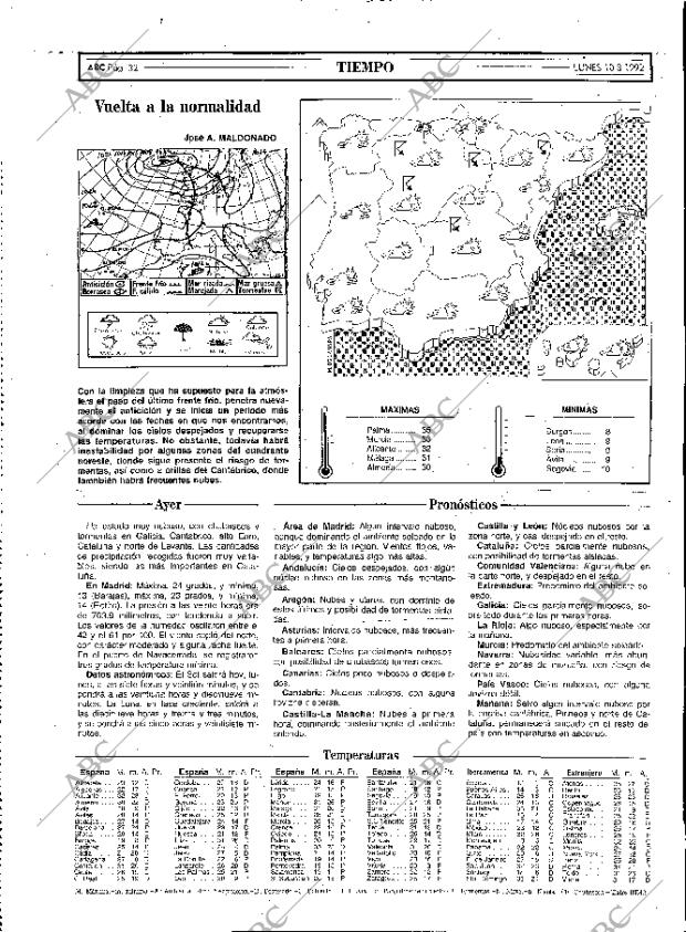 ABC MADRID 10-08-1992 página 32