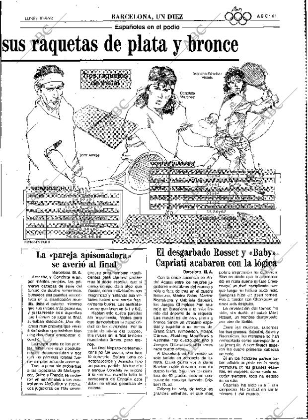 ABC MADRID 10-08-1992 página 61