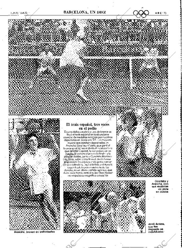 ABC MADRID 10-08-1992 página 73