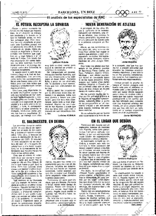 ABC MADRID 10-08-1992 página 97