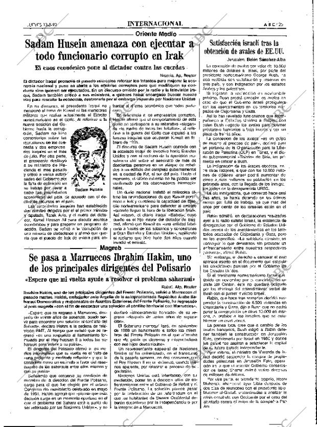 ABC MADRID 13-08-1992 página 25