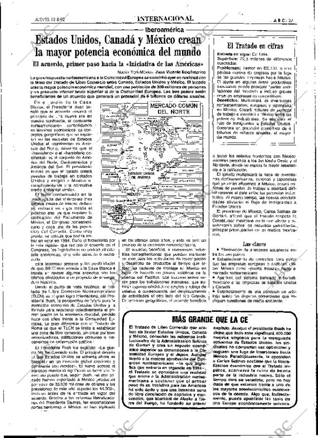 ABC MADRID 13-08-1992 página 27